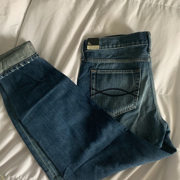 Abercrombie & Fitch Denim - Abercrombie & Fitch Boyfriend Straight Jean